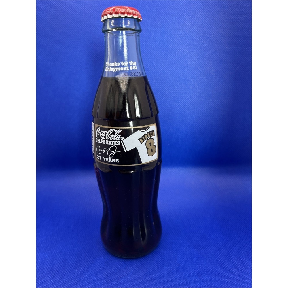 CAL RIPKEN 21 YEARS - Coca Cola Bottle  - 1996 -Baltimore Orioles MLB Baseball